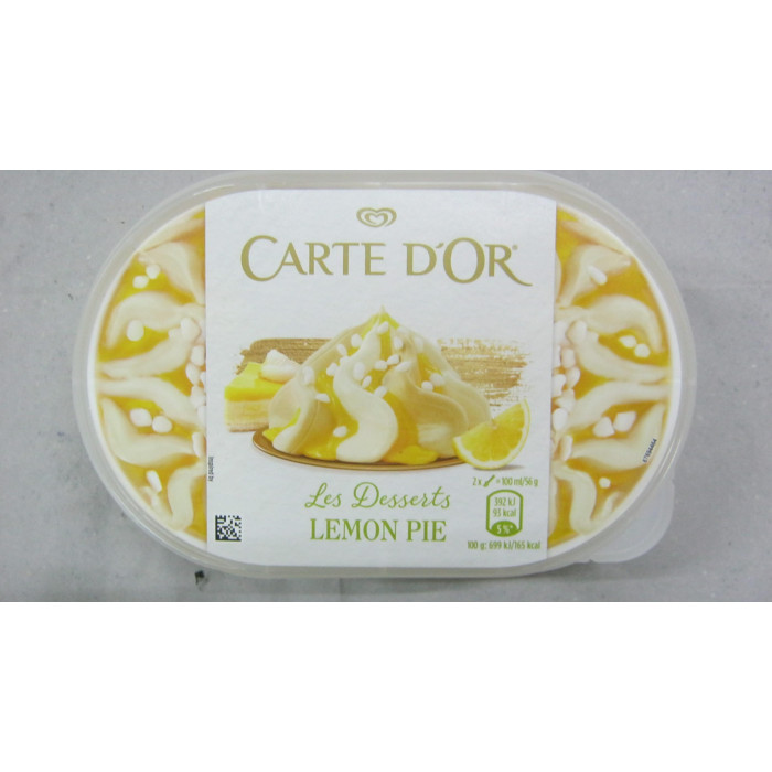 Carte D Or 825Ml Lemone Pie