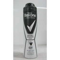 Rexona 150Ml Ffi Deo Invisible On Black White