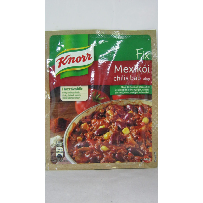 Mexikói Chilis Bab 50G Knorr