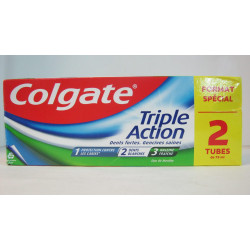 Colgate 2X75Ml Fogkrém Triple Action