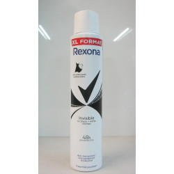 Rexona 200Ml Női Deo Invisible Black White