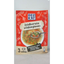 Zöldborsó Zöldségleves 47G Delikát