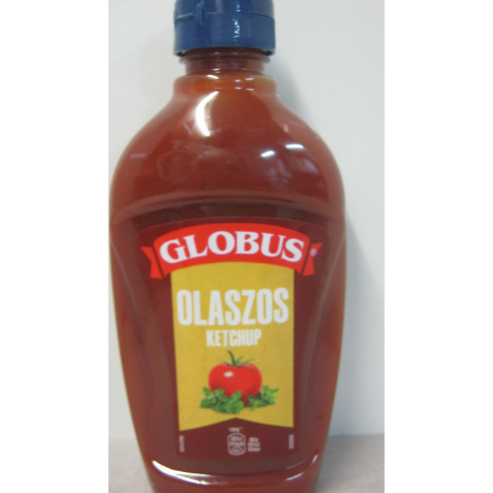 Ketchup 470G Olaszos Flakonos Globus