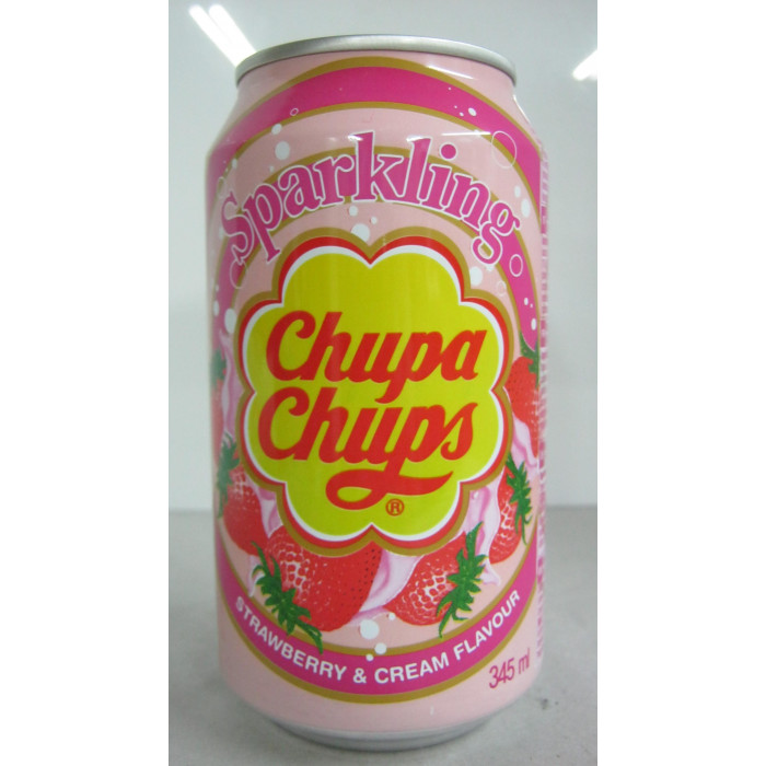 Chupa Chups 345Ml Strawberry Cream
