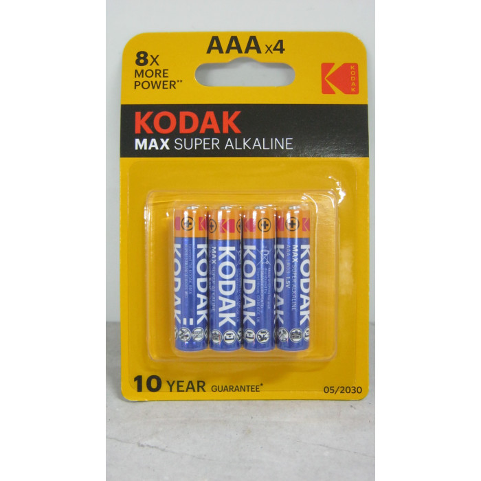 Elem Micro 4Db 1.5V Aaa Kodak Max Super Alkali