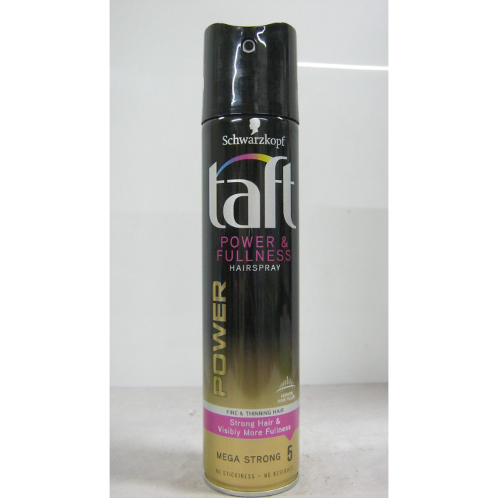 Taft 250Ml Hajlakk 5 Mega Strong Fekete Arany