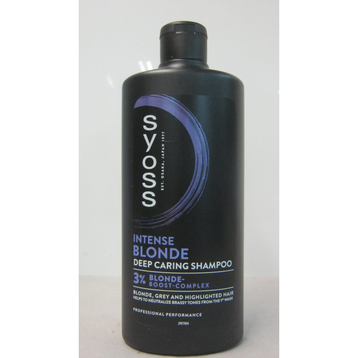 Syoss 440Ml Sampon Intense Blonde