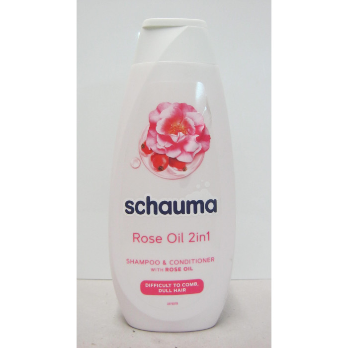 Schauma 400Ml Sampon Rose Oil 2In1