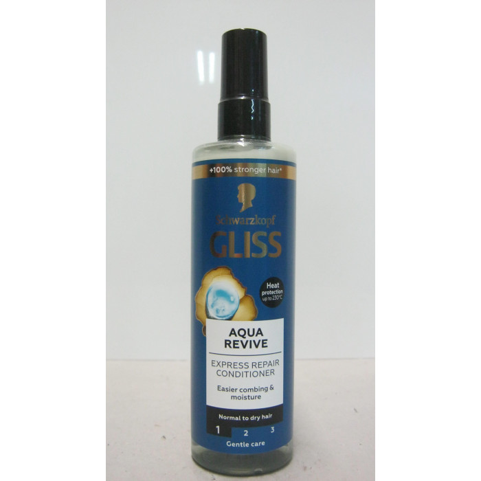 Gliss Kur 200Ml Balzsam Aqua Revive Spray