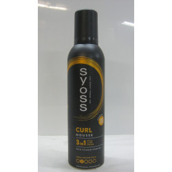Syoss 250Ml Hajhab 2 Curl Mousse 3In1