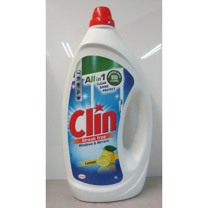 Clin 4L Lemon Windows Ablaktisztító