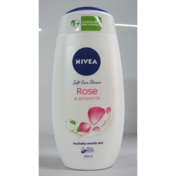 Nivea 250Ml Tusf.roses Almond Oil