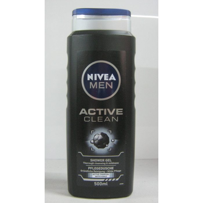 Nivea 500Ml Tusf.ffi Active Clean