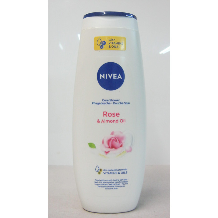 Nivea 500Ml Tusf.rose Almond Oil