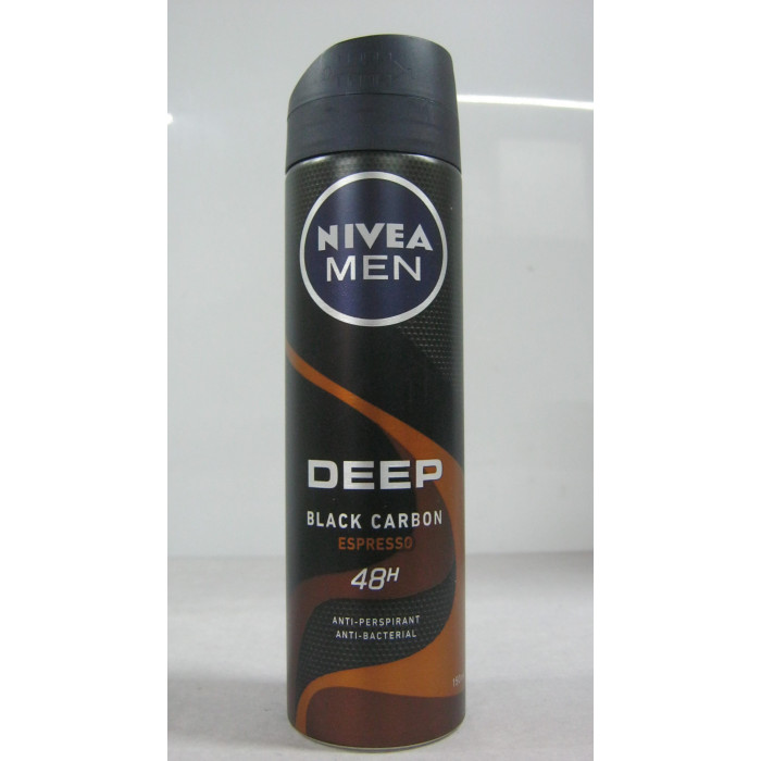 Nivea 150Ml Ffi Deo Deep Black Carbon