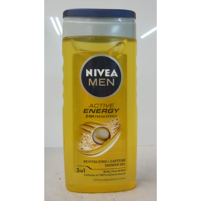 Nivea 250Ml Tusf.ffi Active Energie 3In1