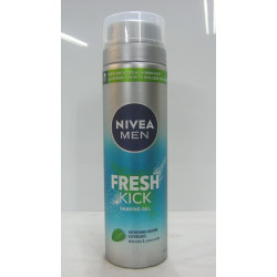Nivea 200Ml Borotva Gel Fresh Kick Cactus