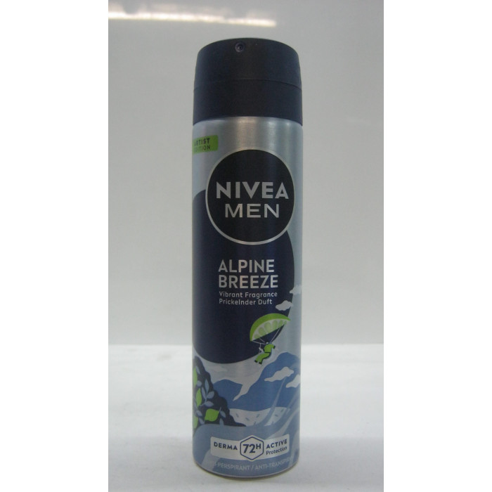Nivea 150Ml Ffi Deo Alpine Breeze