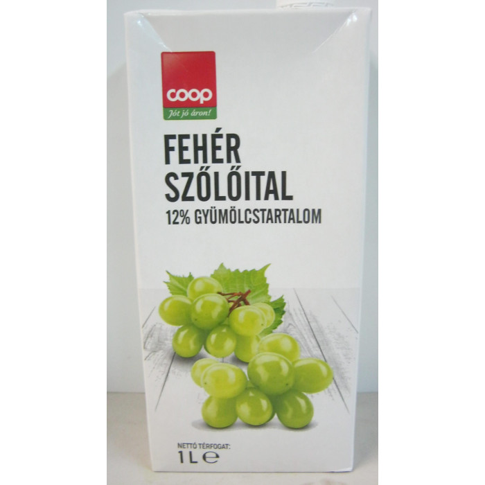 Coop 1L 12% Fehérszőlő