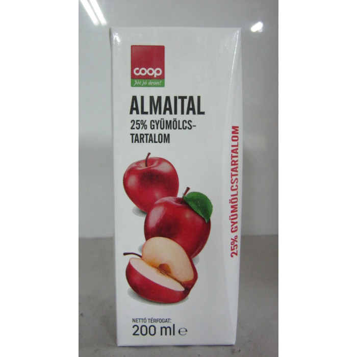 Almaital Szűrt 0.2L 25% Coop