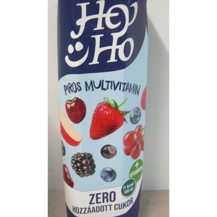 Hey-Ho 1L 20% Piros Multivitamin Zero