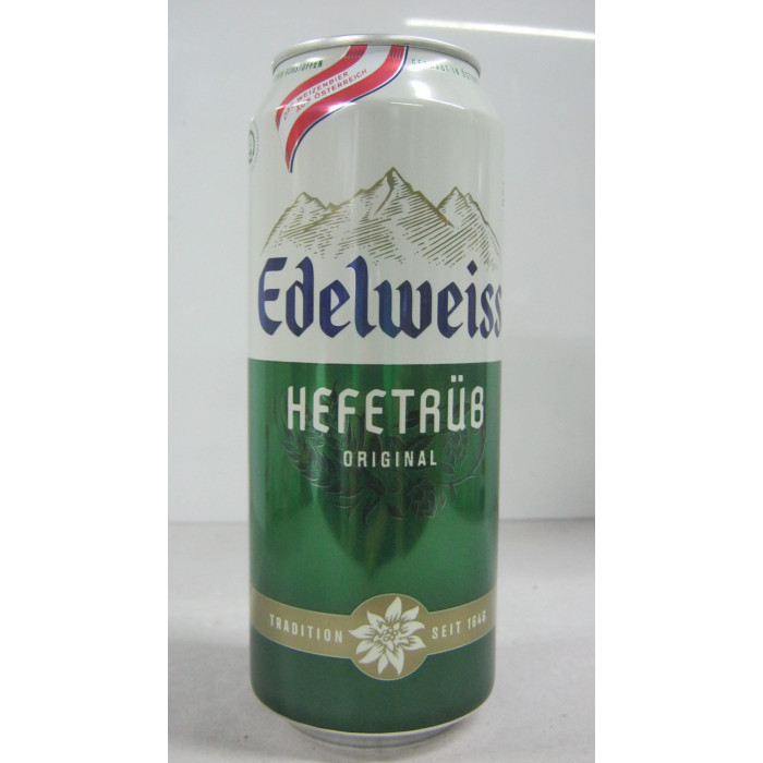 Edelweiss Hefe 0.5L Dob.sör